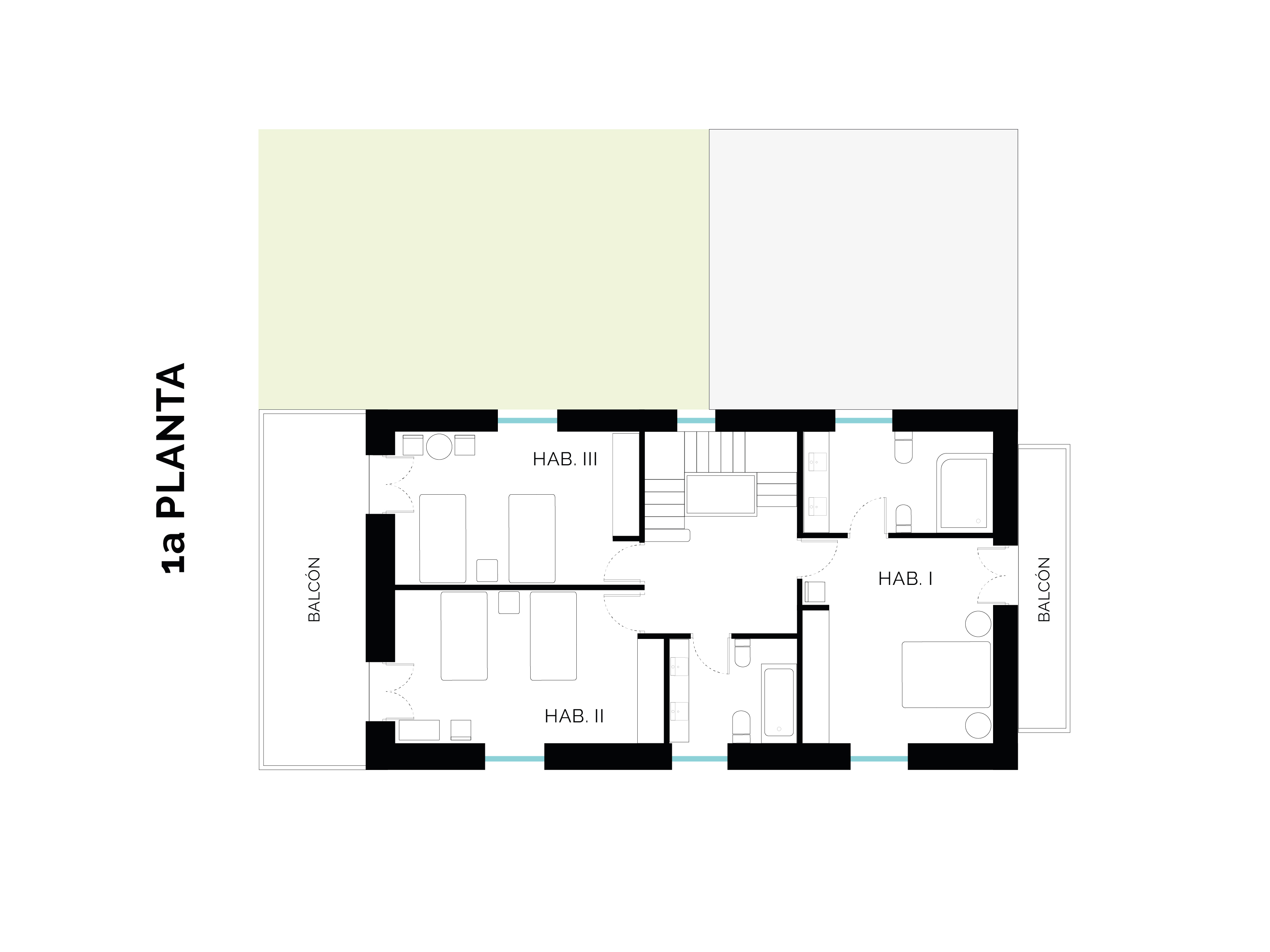 Plano de la primera planta