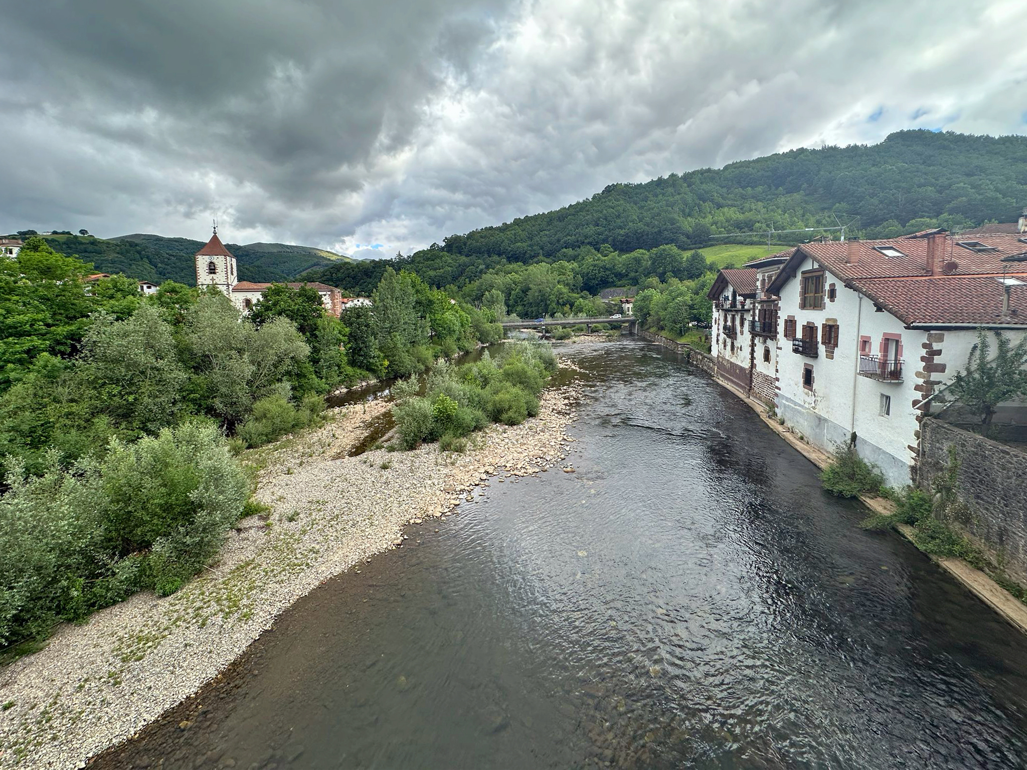 Sunbilla y el río Bidasoa
